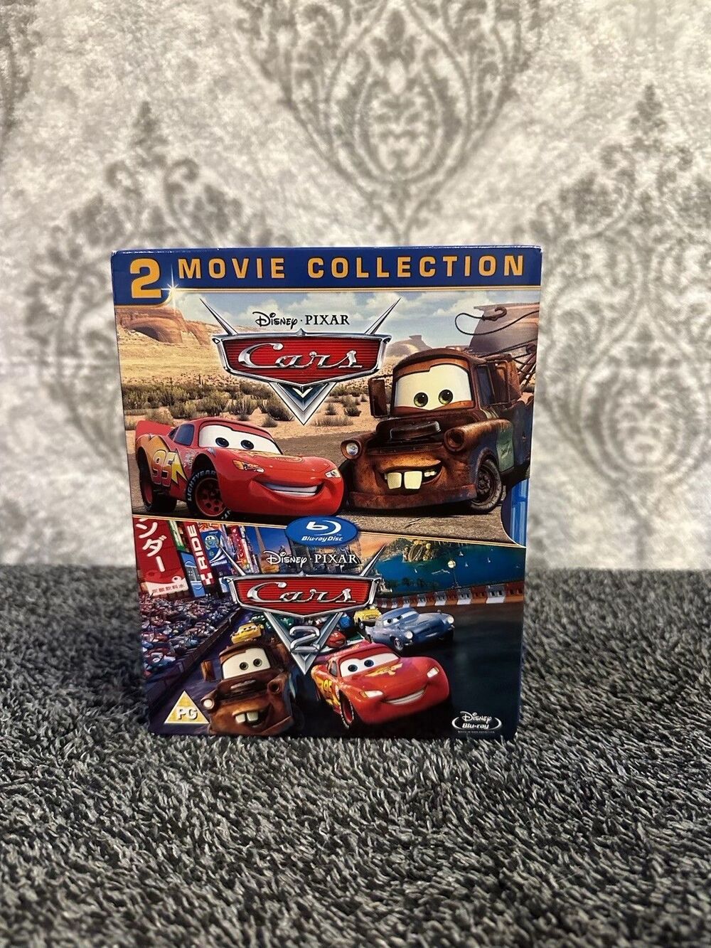 Cars/Cars 2 Blu-ray (2011) John Lasseter cert PG 2 discs